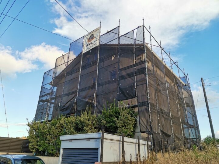 足場組立工事