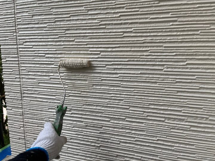 外壁上塗り工事