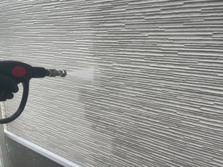 外壁高圧洗浄工事