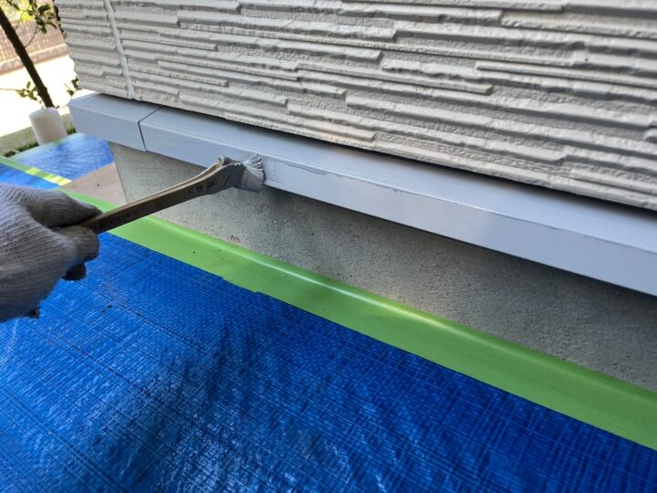 水切り下塗り工事