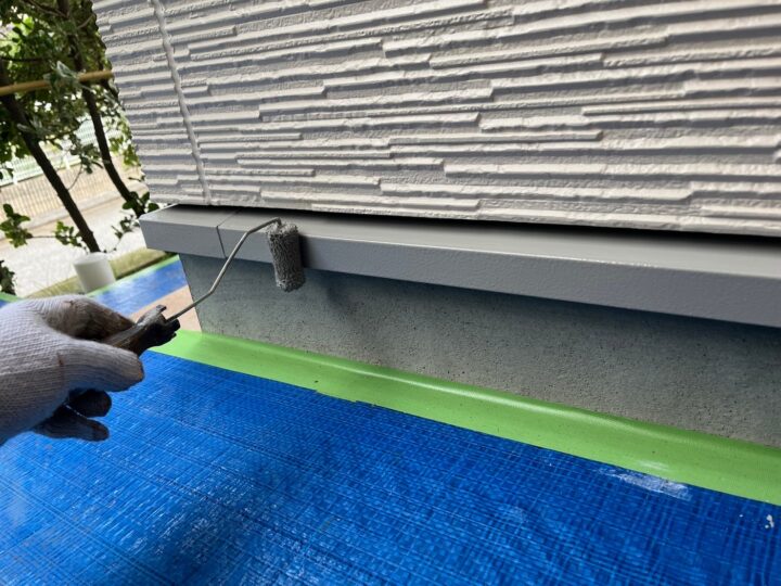 水切り上塗り工事