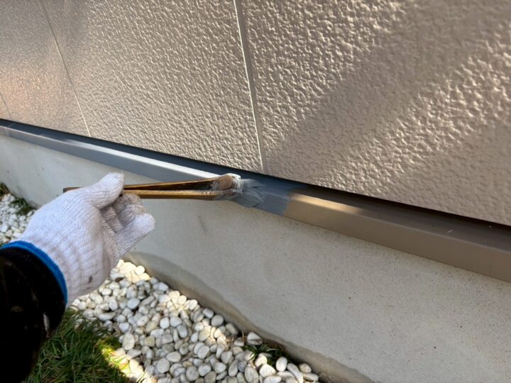 水切り下塗り工事
