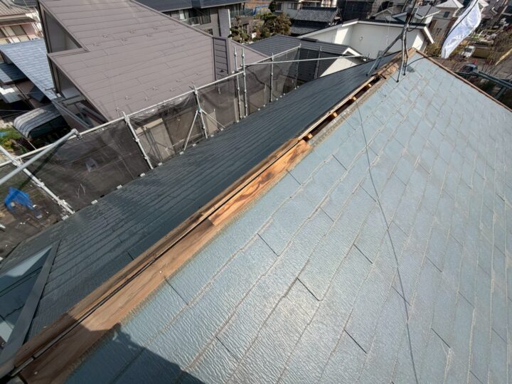 棟板金解体工事