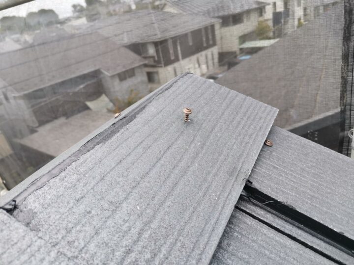 屋根下地補修施工前