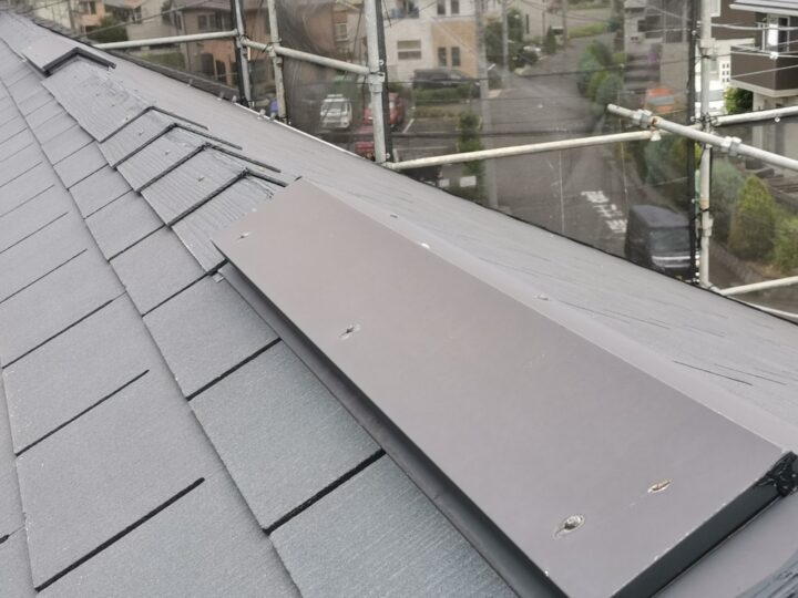 屋根板金下地補修施工前
