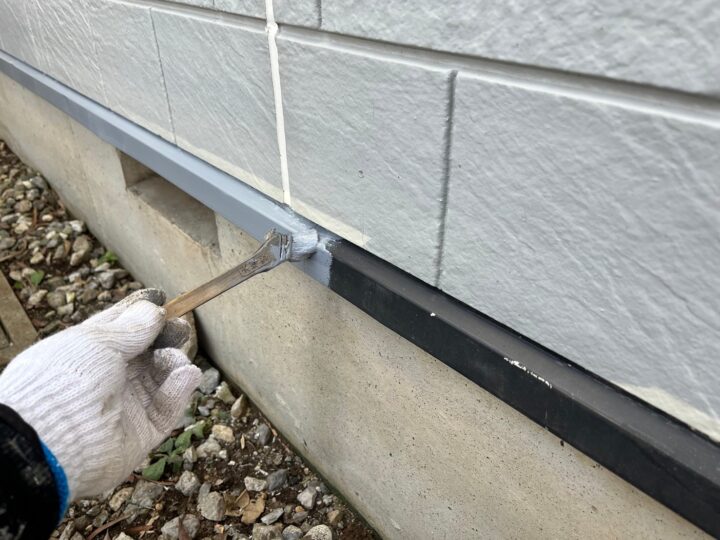 水切り下塗り工事