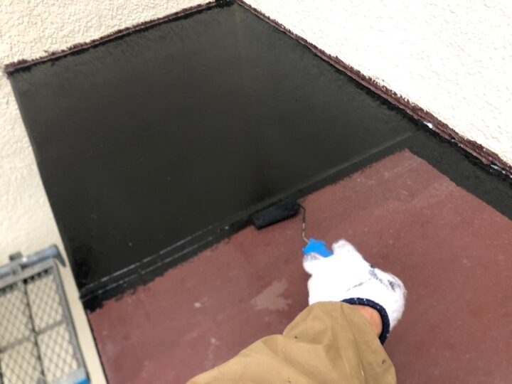 霧除け下塗り工事