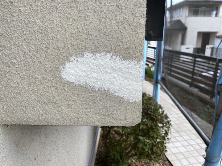 外壁補修施工前