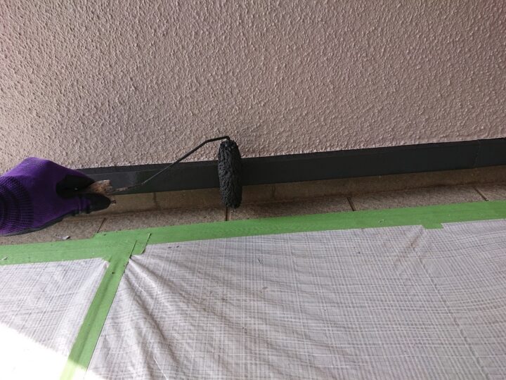 水切り上塗り工事