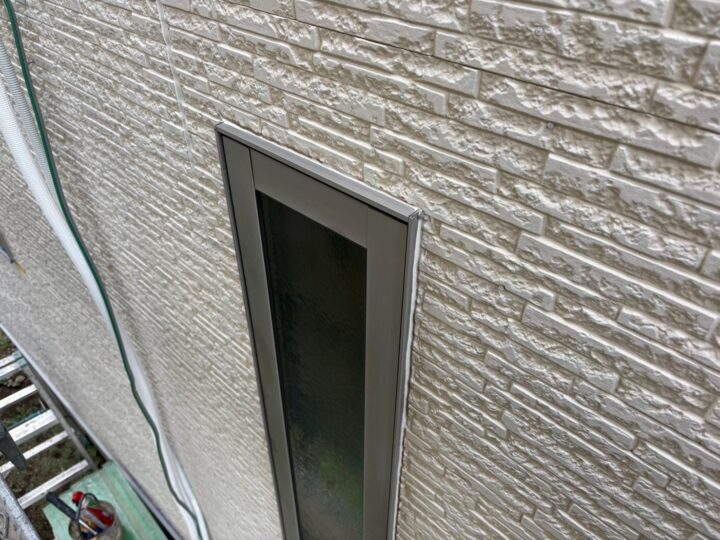 開口部廻りシーリング施工前状況